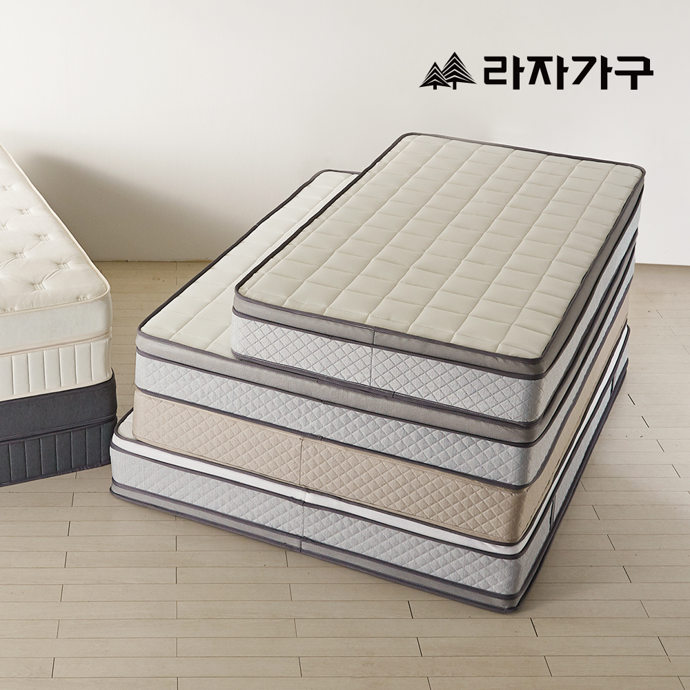 라자가구 온쉼 허리가 편안한 본넬 스프링 매트리스 25cm, SS(슈퍼싱글), 미디엄하드 - 상세 이미지 4