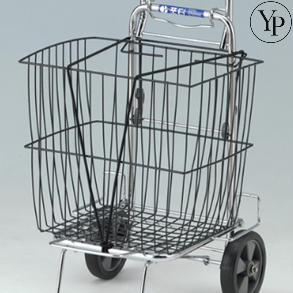 시장바구니 카트 캐리어 장바구니 대형 튼튼한 내구성 철제 수납 이동박스
