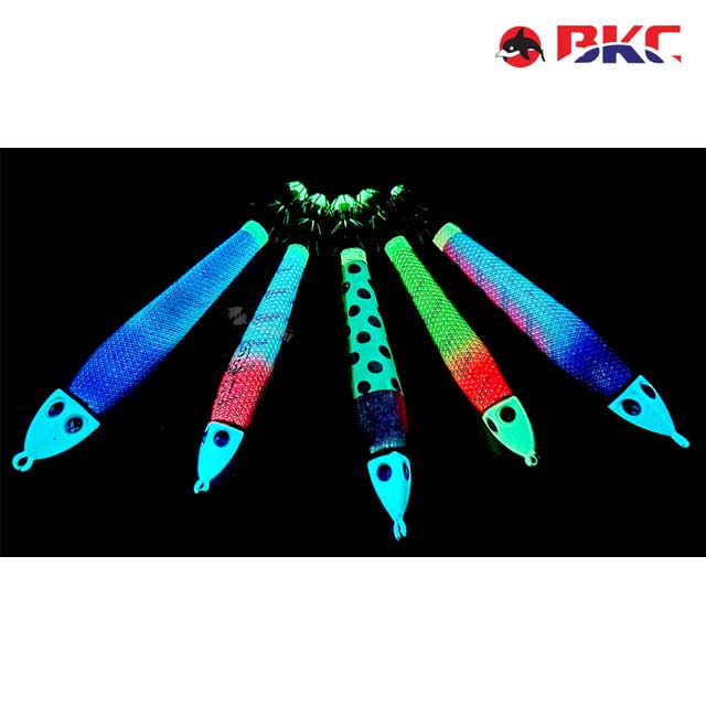 BKC 이카 페스티발3 한치 에기 이카메탈 SG-534 오모리그 쌍걸이 채비 60g - 상세 이미지 4