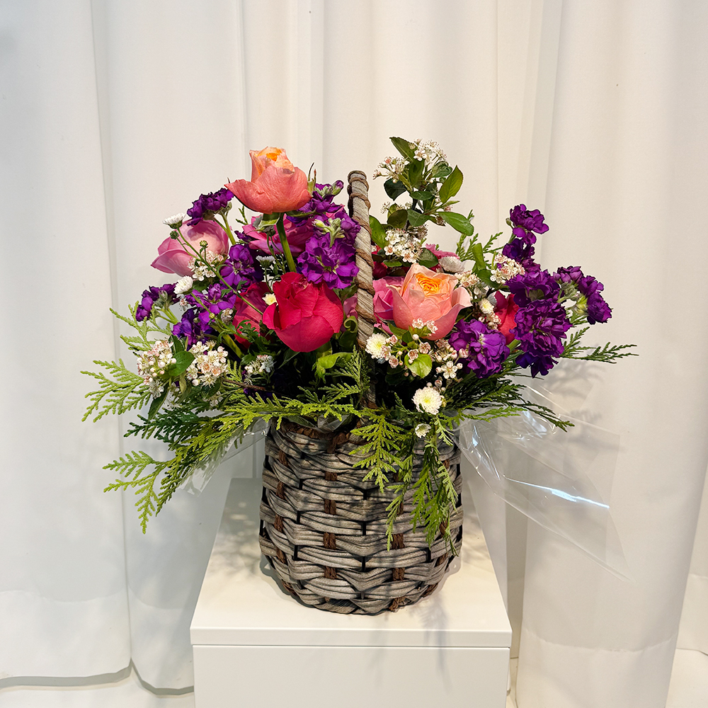 경기 동두천 혼합 꽃바구니 플라워 생화 생일 기념일 발렌타인데이 축하 감사 인사 전국꽃배달