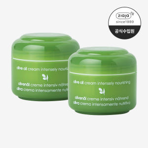 지아자 올리브 내추럴 인텐시브크림 고보습크림 50ml 1+1 솔직 후기 | 피부 타입별 분석 - 상품 이미지 1