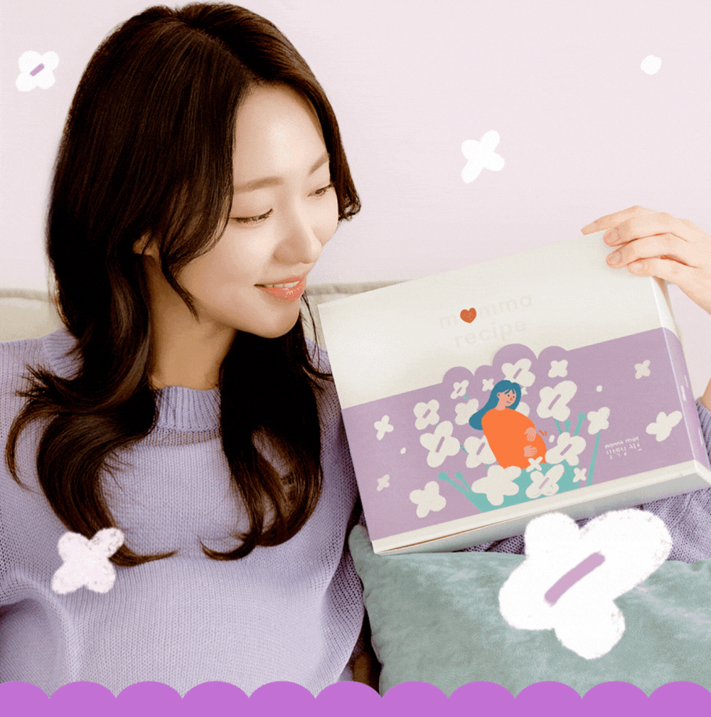 맘마레시피 예비맘 만삭맘의 임신축하와 순산을 기원하는 순산기원 선물박스