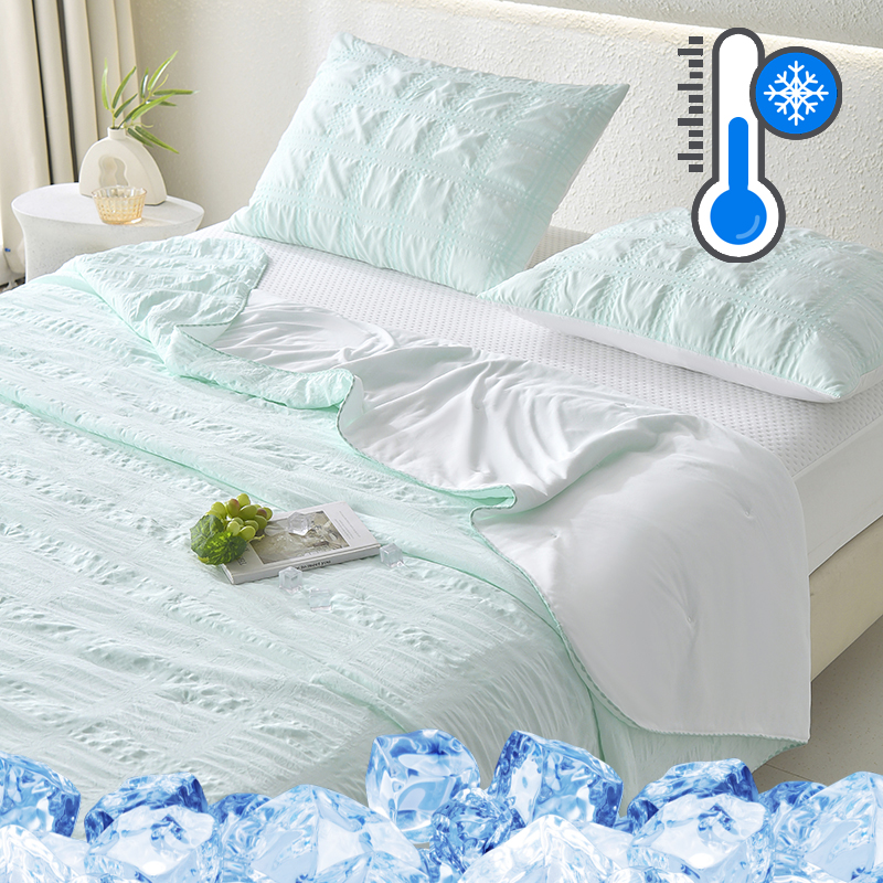 올포베딩 아이스 스퀘어 냉감이불 시원한 여름이불