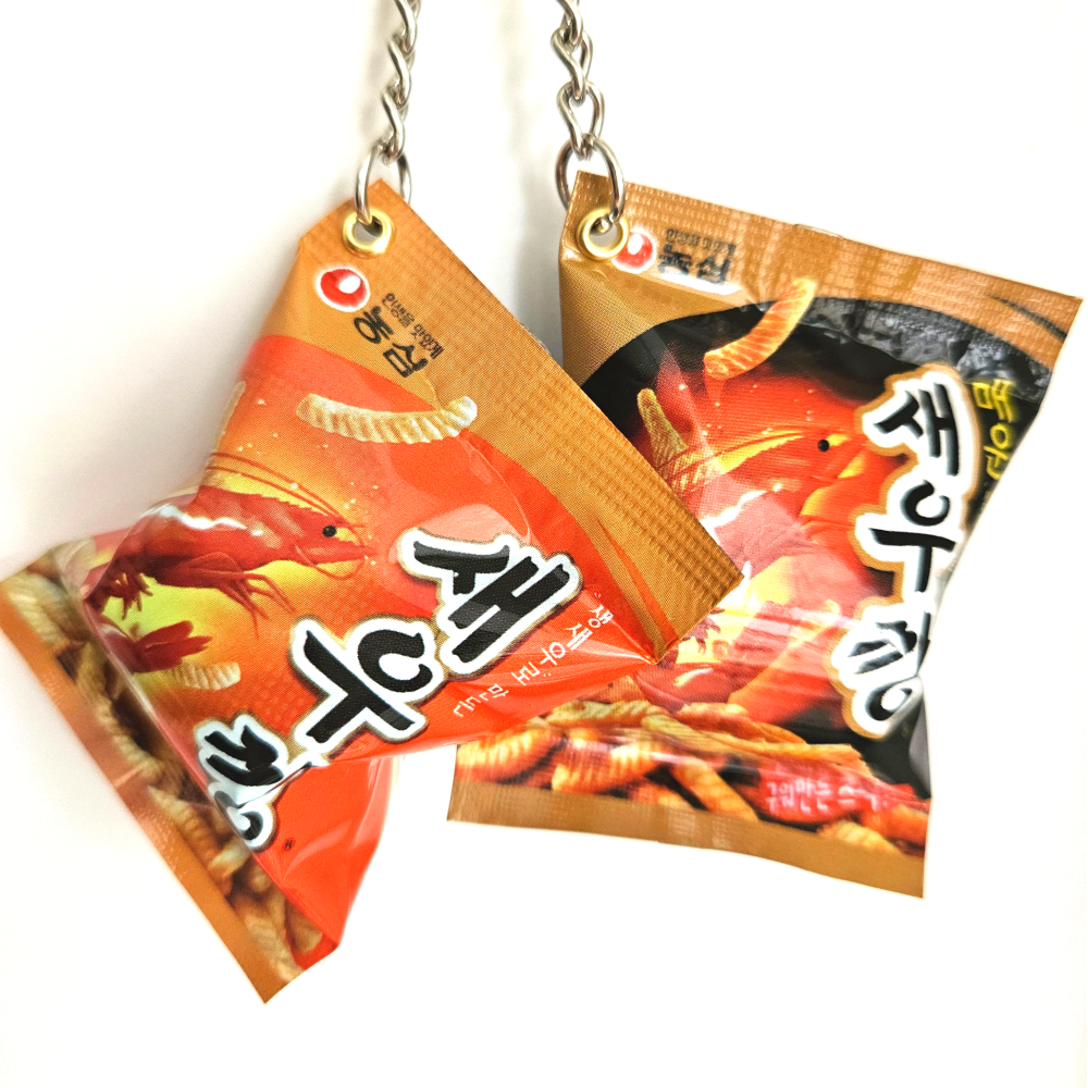 [신제품출시]귀여운 라면 과자 키링 농심 초코파이 불닭볶음면 불닭 열쇠고리 한국 간식 미국 일본 중국 베트남 선물 기념품 쓸데없는 쓸모없는