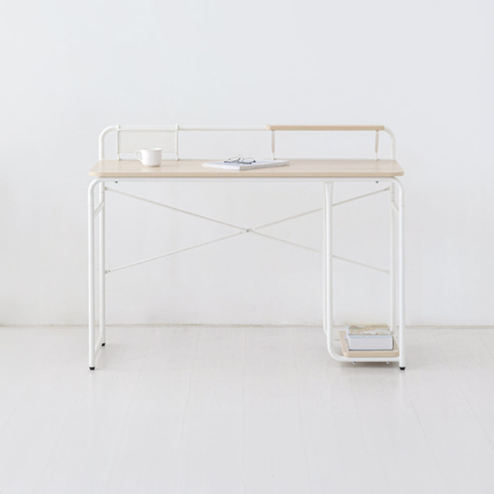 OLLSON E형 책상 1200mmx477mmx895mm, 올화이트 2775.7953 - 상세 이미지 2