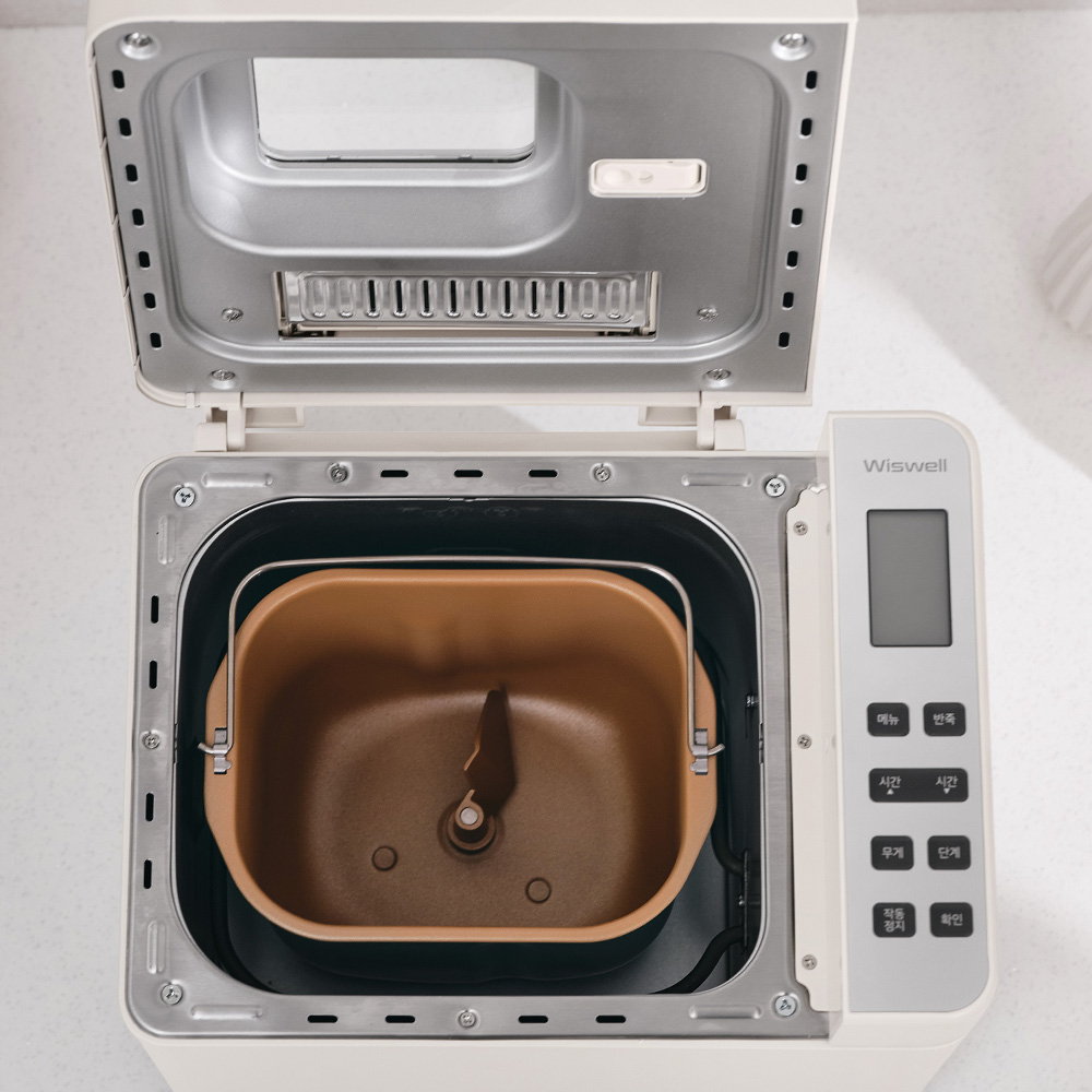 위즈웰 이지 제빵기 가정용 저당 식빵 기계 예약 베이킹 EASY 반죽기 발효 요거트
