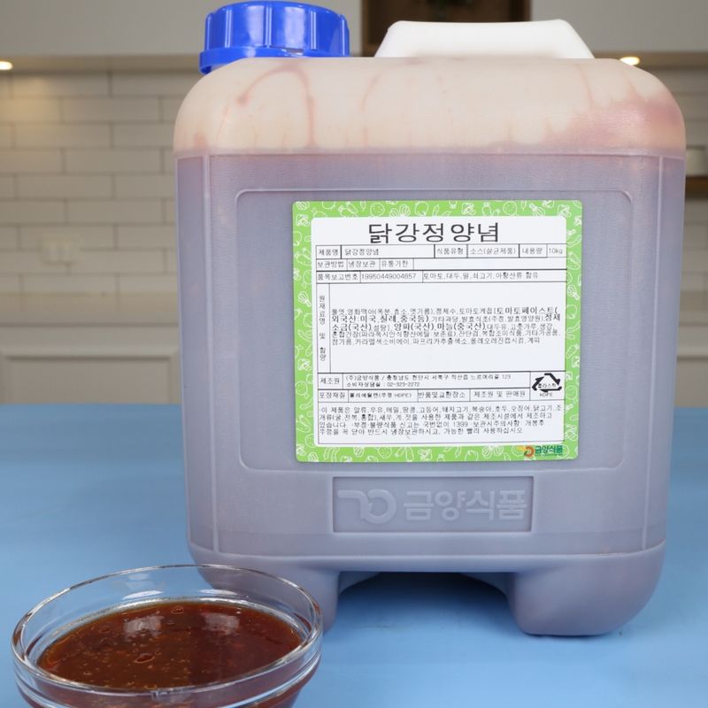 금양식품 닭강정양념 10KG 베이스 닭강정소스 - 상세 이미지 2
