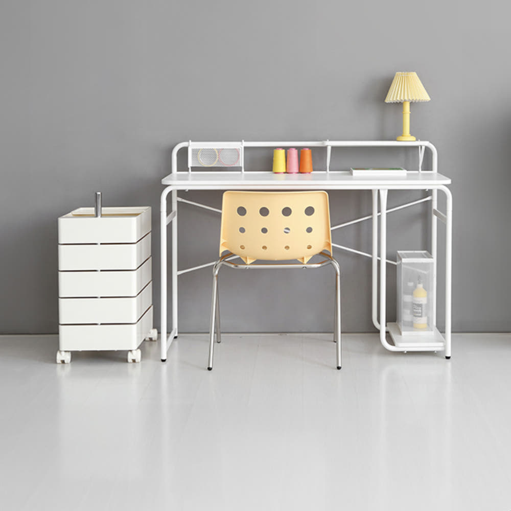 OLLSON E형 책상 1200mmx477mmx895mm, 올화이트 2775.7953 - 상세 이미지 3