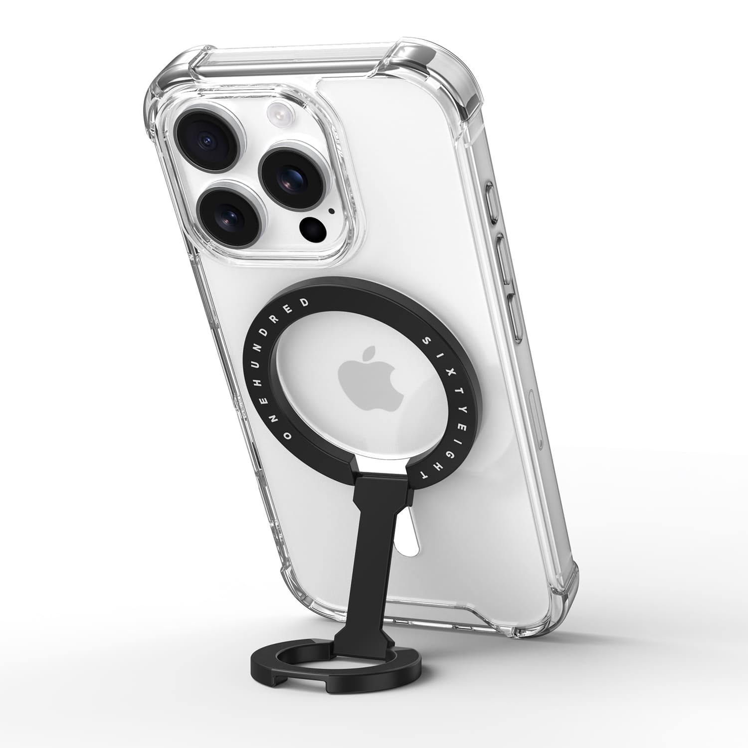 168cm 맥세이프 그립톡 Z링 핑거링 폰거치대 블랙