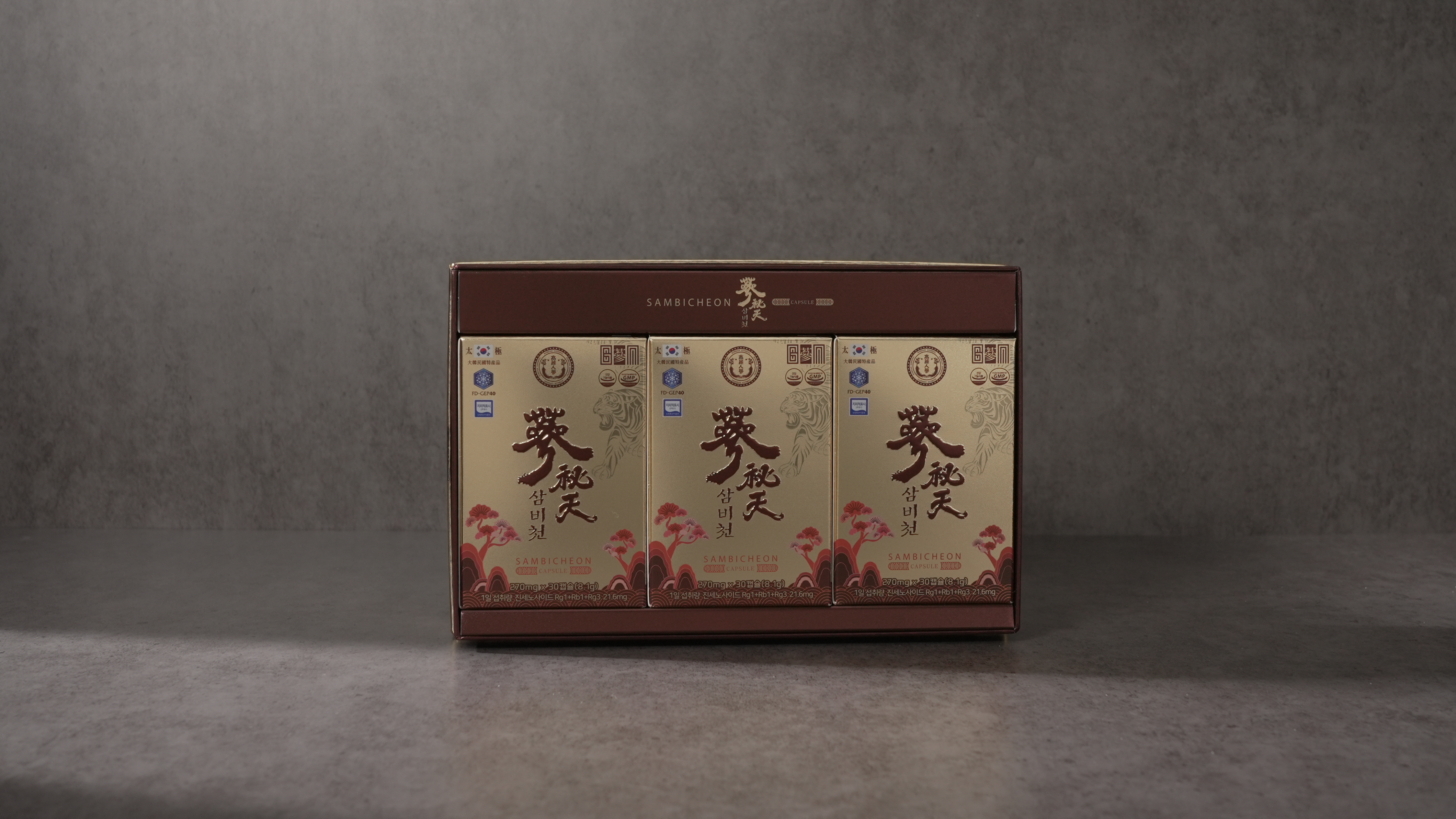 [GINWORLDART] 삼비천 6년근 인삼 캡슐 / 고함량 진세노사이드 / 90정 - 상세 이미지 3