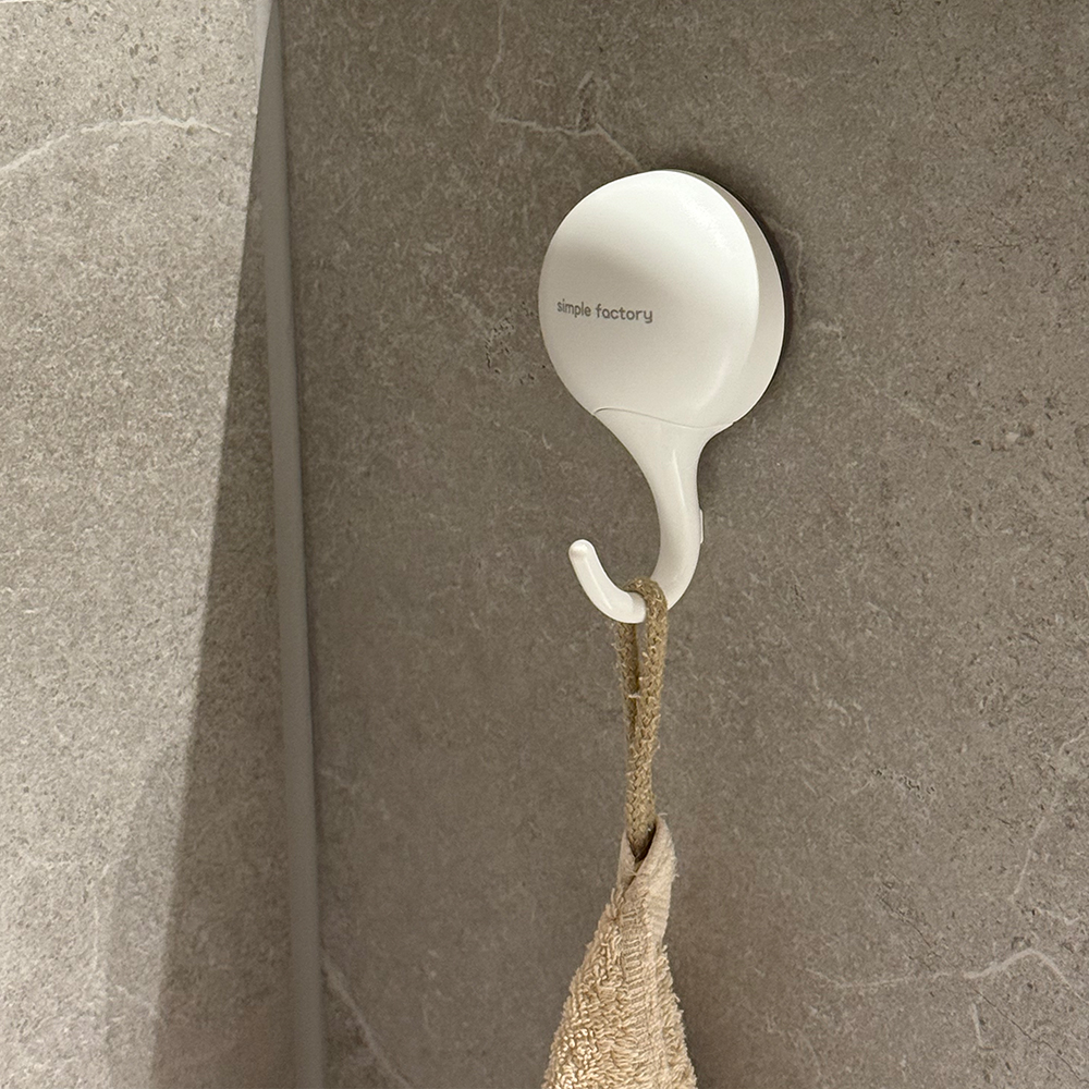 [단독] 초강력 매직 흡착 후크 수건 걸이 욕실 고리