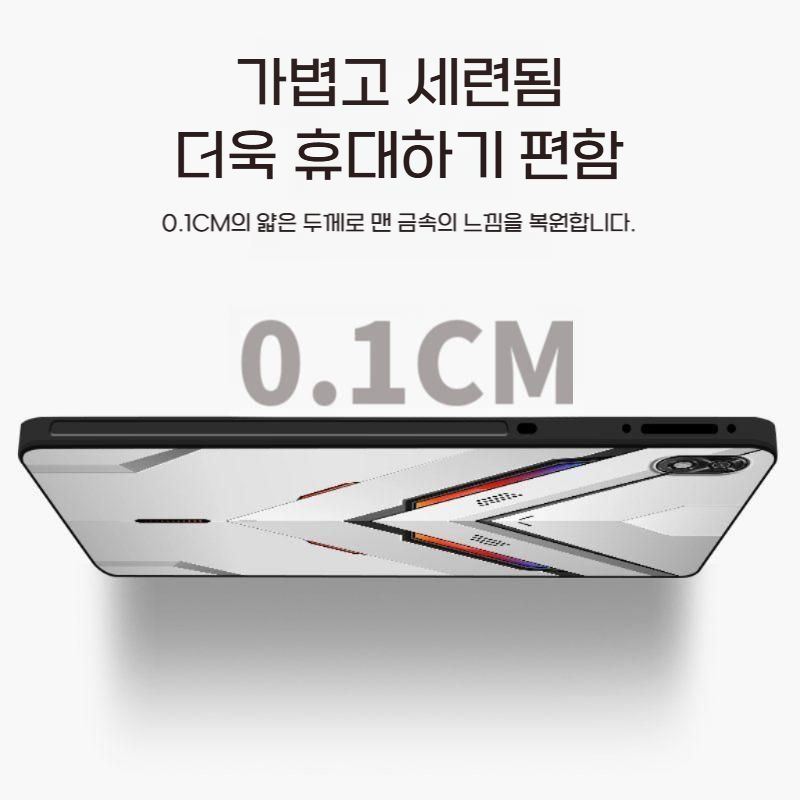 레노버 y700 4세대 케이스 메카 화이트 테마 실리콘 커버 - 상세 이미지 3