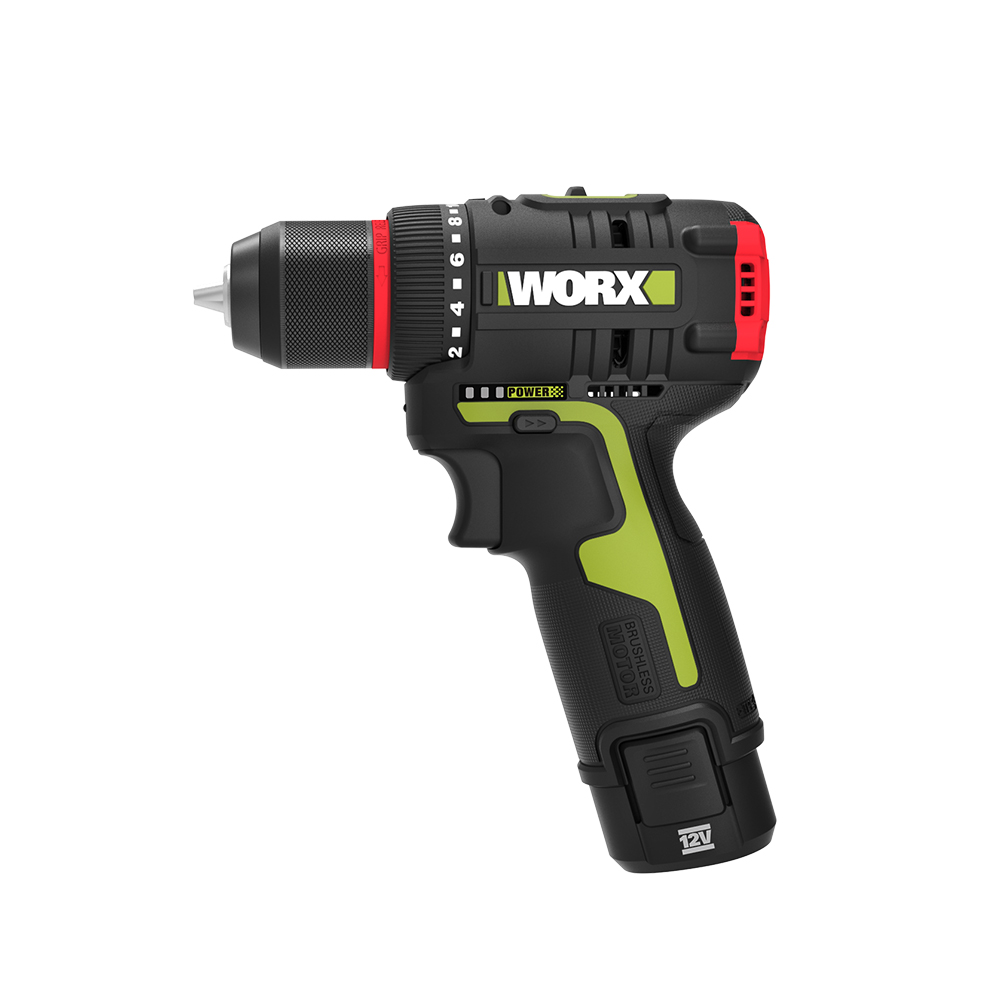 웍스 충전 드릴 드라이버 전동 12V 2.0Ah 배터리 2개 BL WU130X 이미지 2