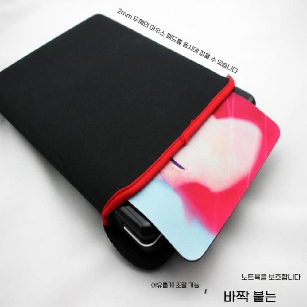 레노버 y700 4세대 파우치 태블릿 밸벳 커버 라이너 가방 - 상세 이미지 3