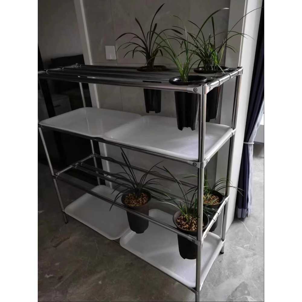 난거치대 스텐 진열대 식물 다이 화초 스탠드 벤치 90x60x80cm - 상세 이미지 5