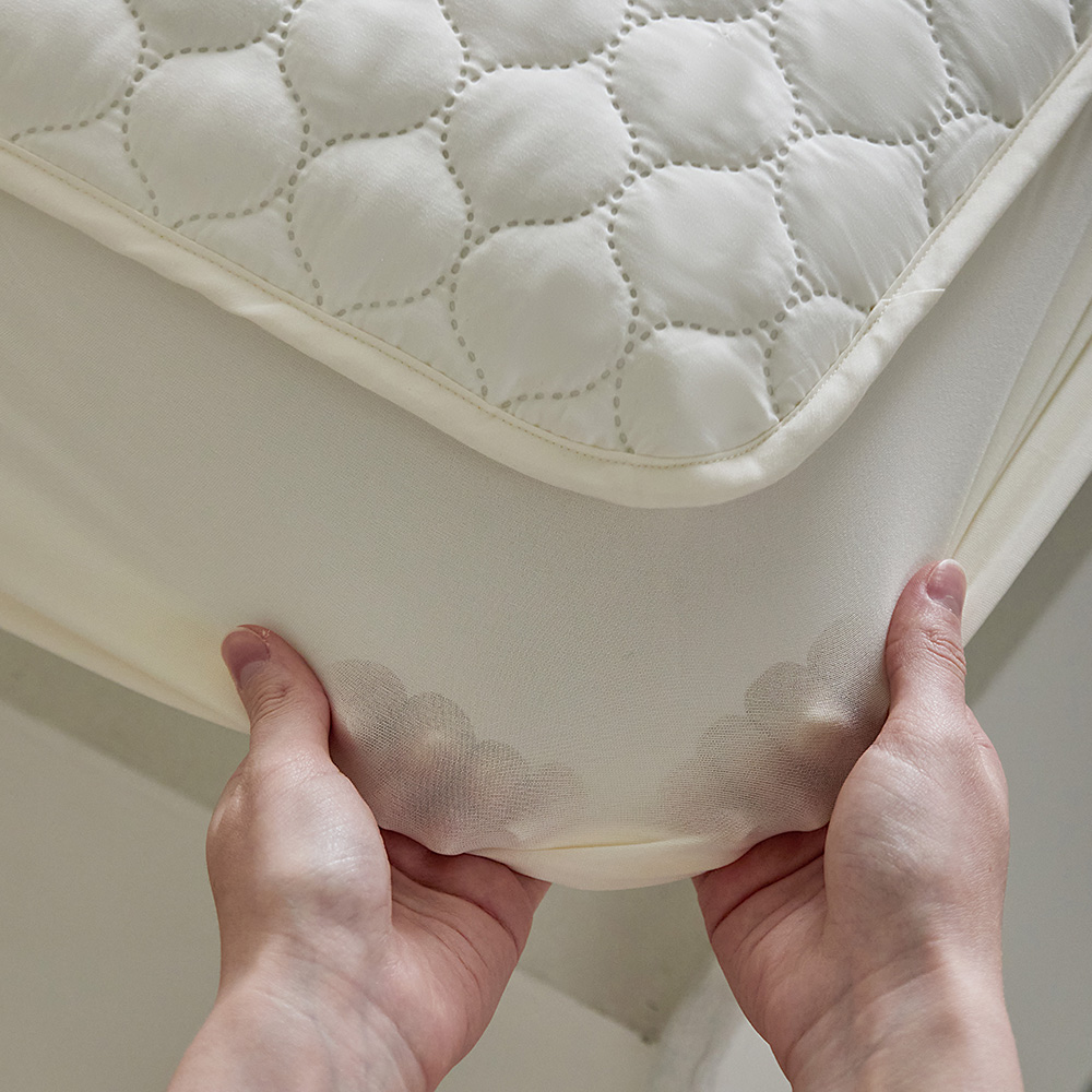 프로텍트어베드 알러씰 고주파 무봉제 누빔 방수 진드기 차단 올인원 매트리스커버 SS