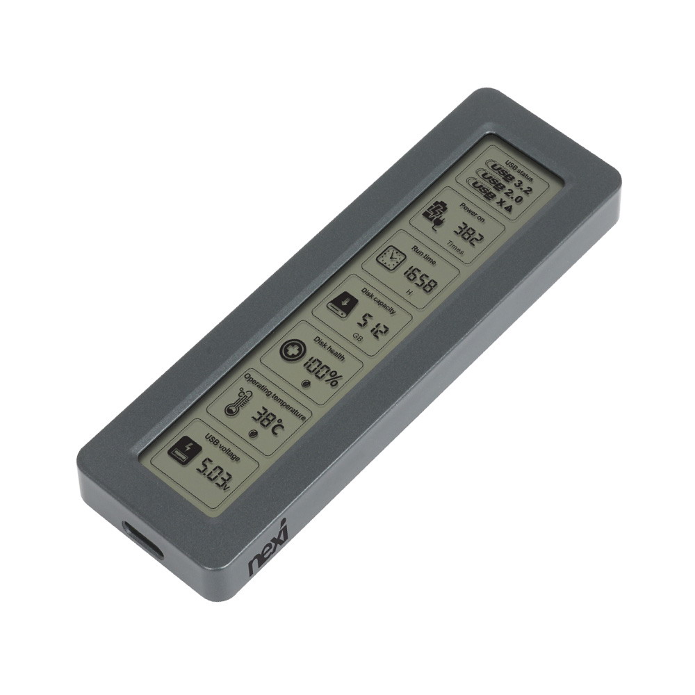 넥시 NVMe M.2 SSD 외장하드 케이스