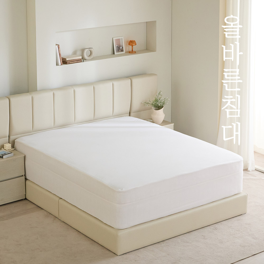 올바른침대 올바른 호텔 침대 매트리스 방수커버 퀸 Q