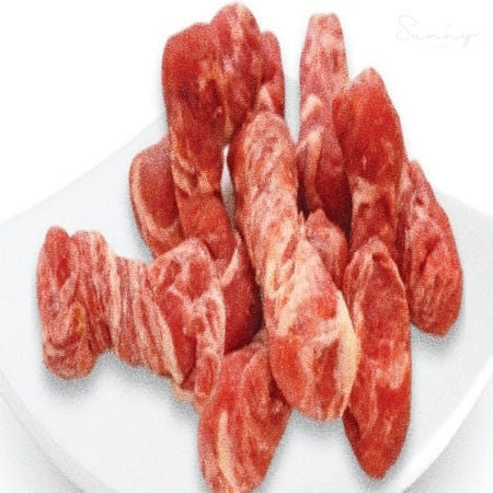 예정원 고기랑 애견간식 소고기 8개 야채 캔 및 소세지 져키