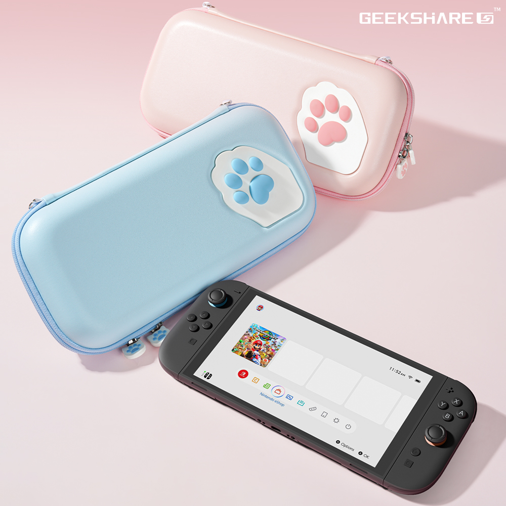 닌텐도 스위치2 케이스 긱쉐어 냥펀치 파우치
