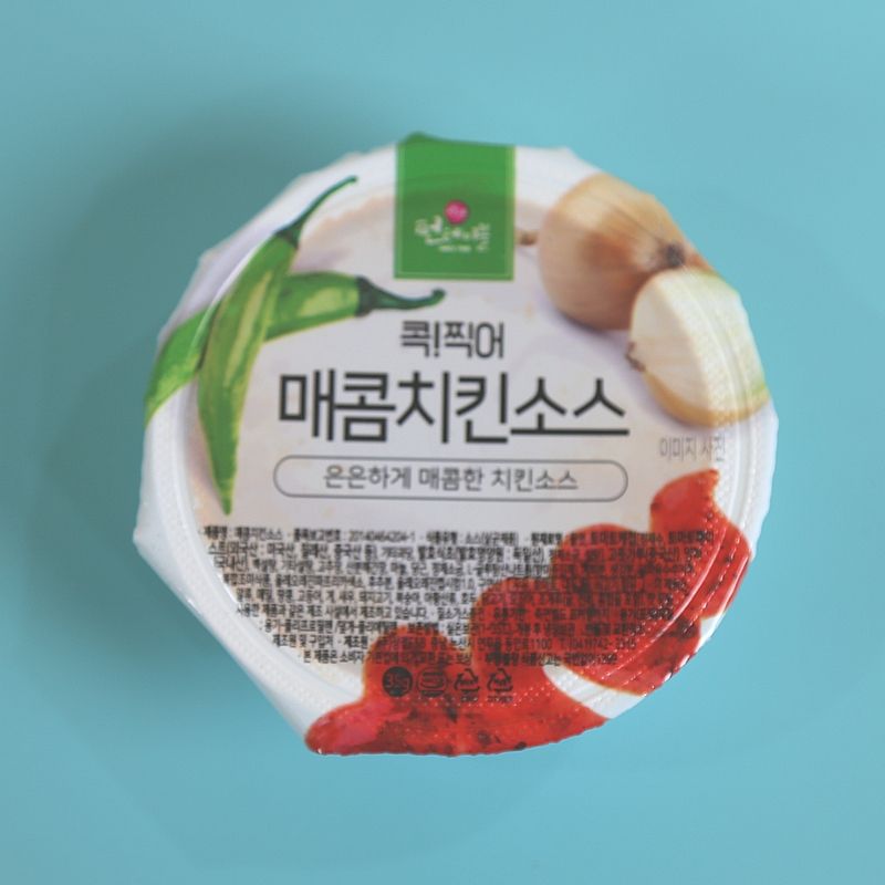 상경식품 디핑소스 일회용 콕찍어 매콤치킨소스 100개 - 메인 이미지
