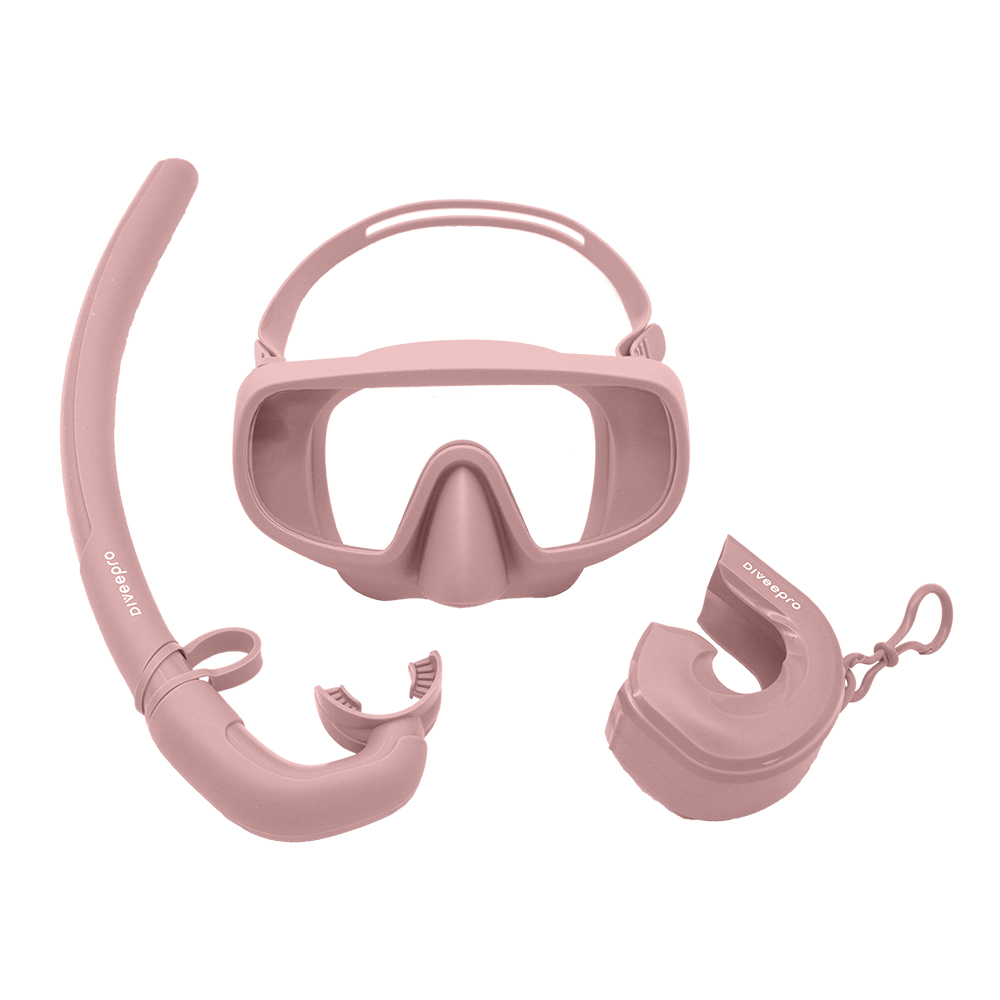 다이비프로 스노쿨링 마스크 아쿠아젠 폴더블 휴대용 물안경