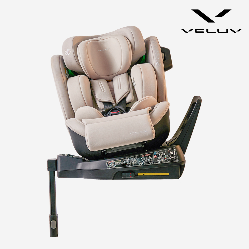 벨럽 V90 아이사이즈 360 회전형 유아 카시트 (ISOFIX) 피치휩 - 상세 이미지 3