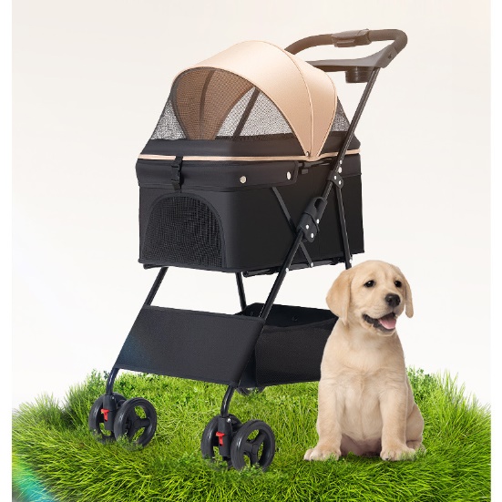 소형 개모차 초경량 개모차 원터치 강아지 유모차 애견 미니 유모차