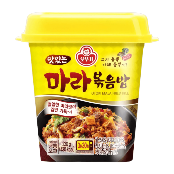 오뚜기 마라볶음밥 용기 230g 간편식 매콤한 1개/230g : 네오포워드