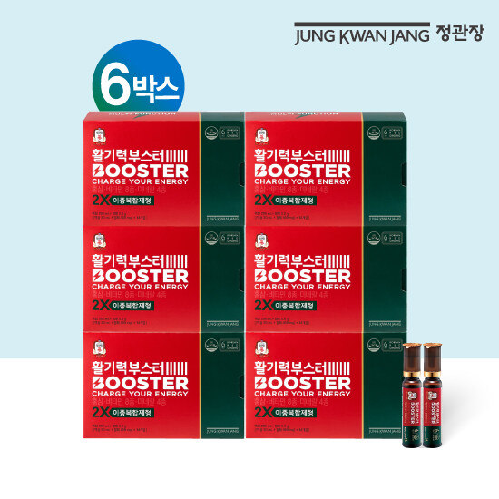 [M] 정관장 활기력 부스터 6박스