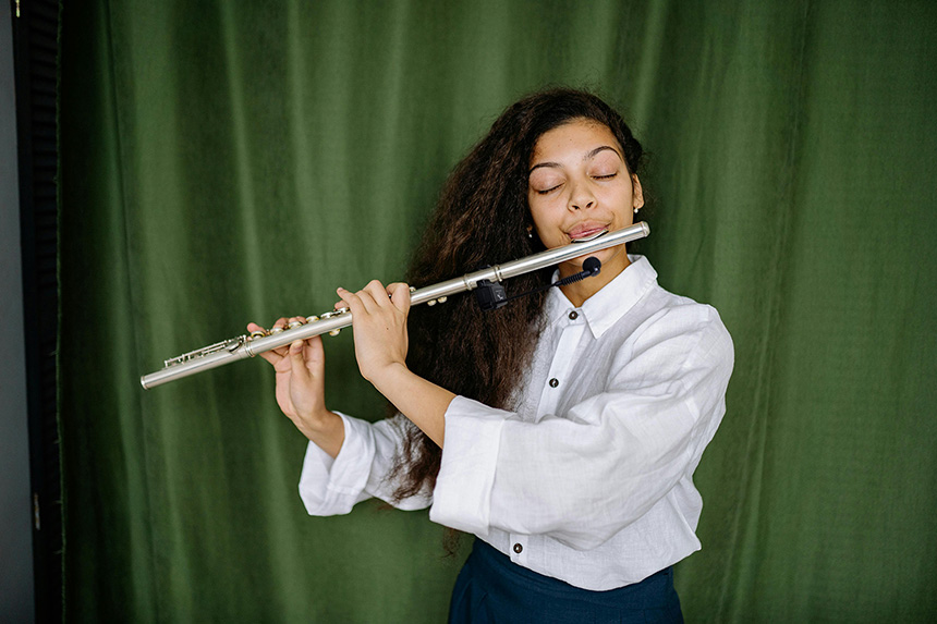 플루트 무선 마이크 국산 사운드플러스 악기 플룻 fluteMic - 상세 이미지 2