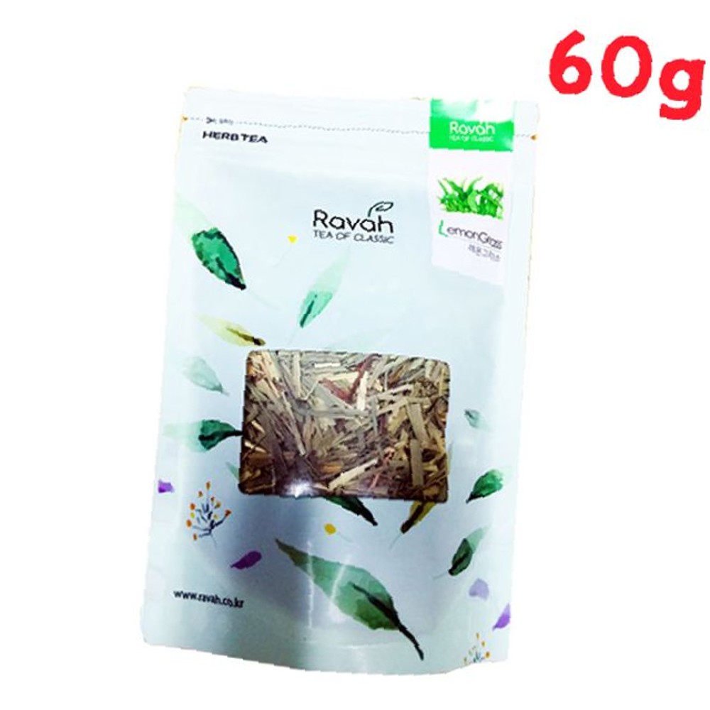 65g 레몬그라스잎차 침출차 라바티 허브잎차 리필형 레몬글라스티 레몬그라스 : 하모니컴퍼스
