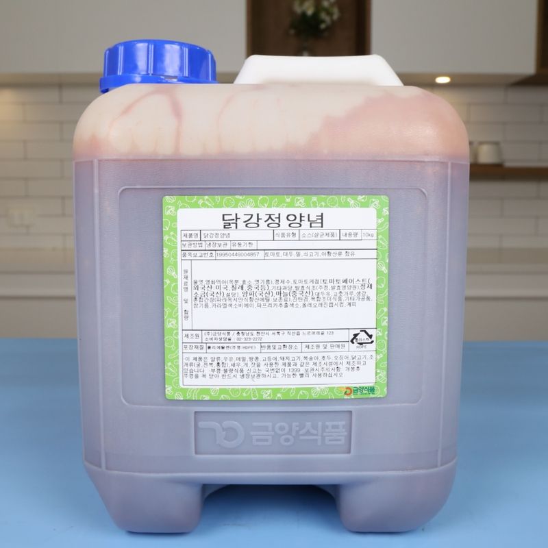 금양식품 닭강정양념 10KG 베이스 닭강정소스 - 상품 이미지