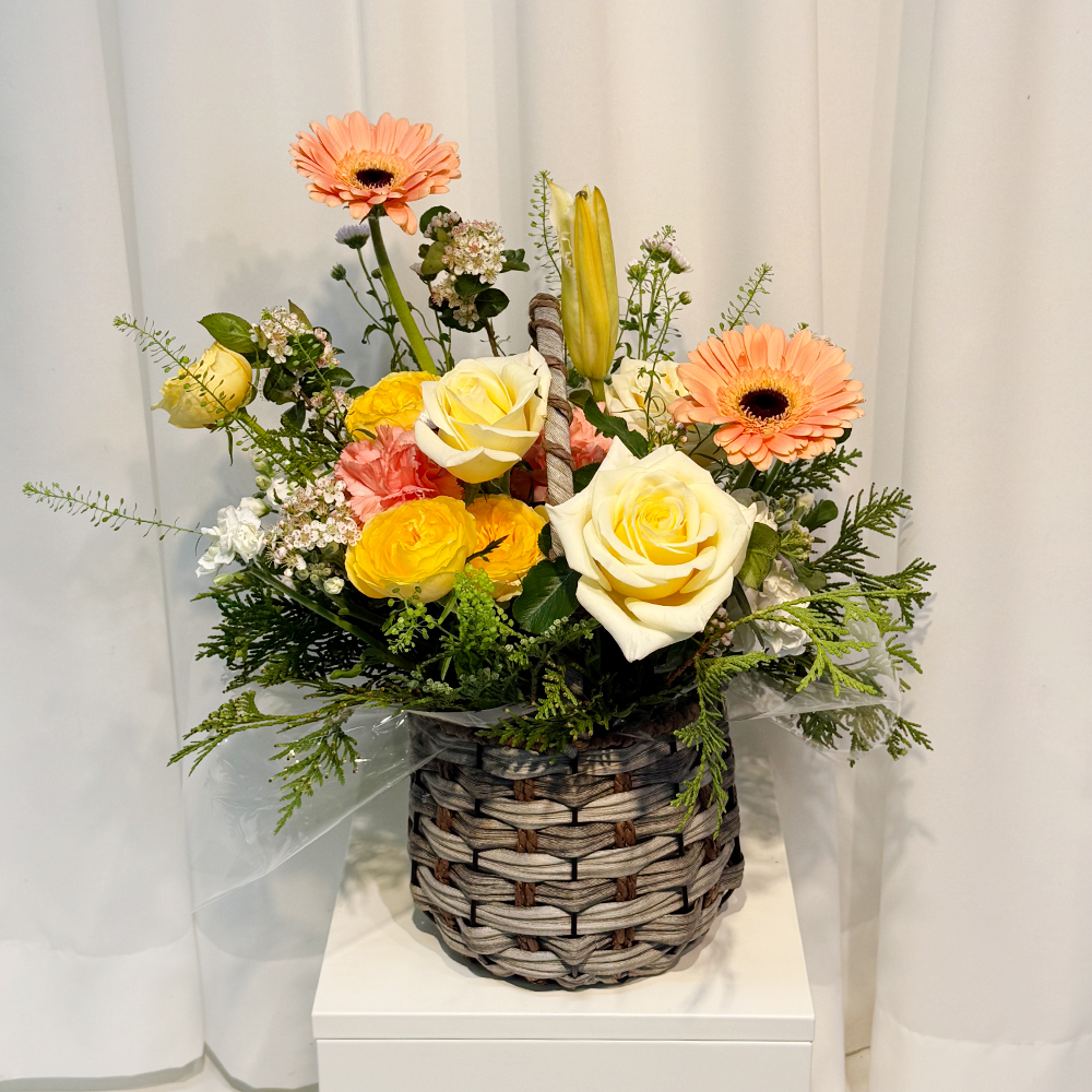 충북 제천 혼합 꽃바구니 플라워 생화 생일 기념일 발렌타인데이 축하 감사 인사 전국꽃배달