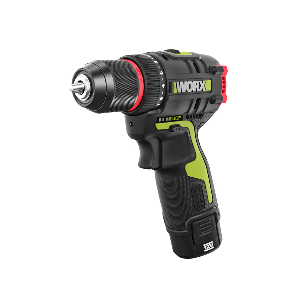 웍스 충전 드릴 드라이버 전동 12V 2.0Ah 배터리 2개 BL WU130X 이미지 3