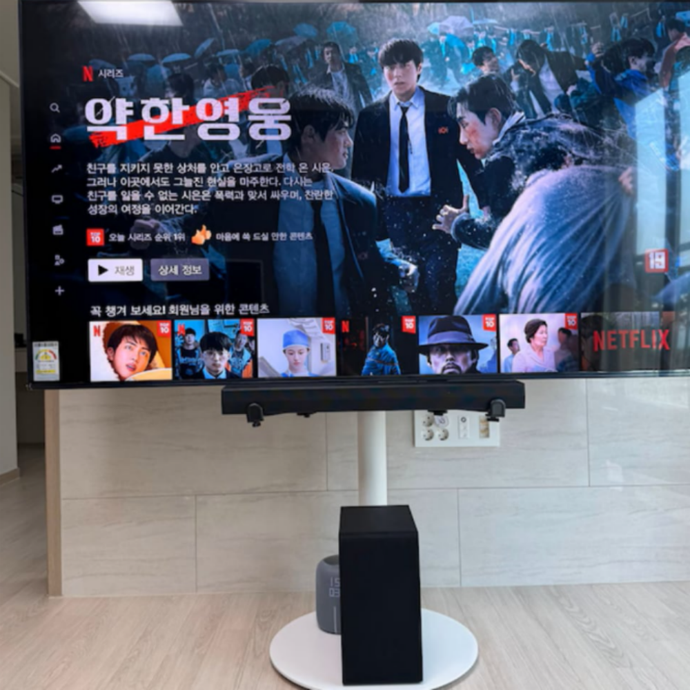 티비거치대 TV스탠드 거치대 219cm(86인치) 189cm(75인치)  LG 삼성 호환 - 상세 이미지 3