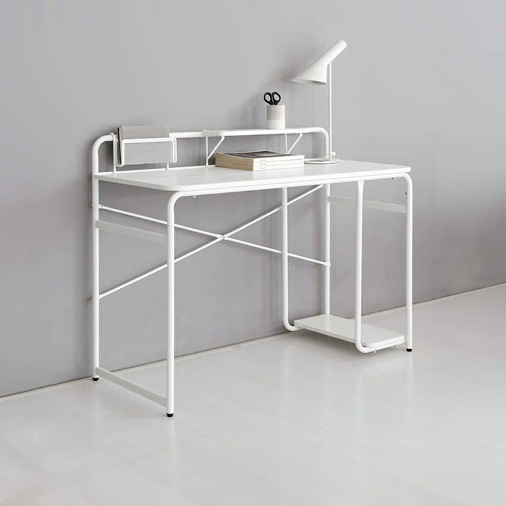 OLLSON E형 책상 1200mmx477mmx895mm, 올화이트 2775.7953 - 상세 이미지 5