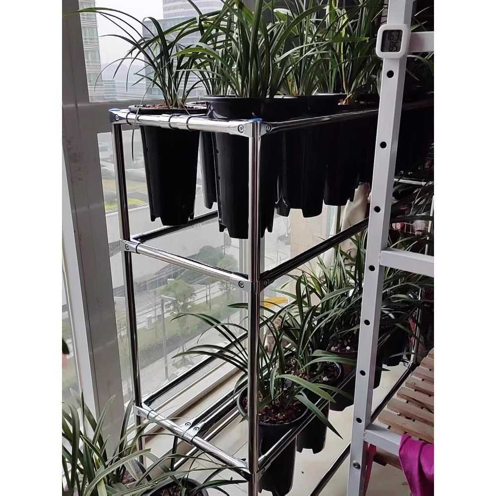 난거치대 스텐 진열대 식물 다이 화초 스탠드 벤치 90x60x80cm 이미지 6
