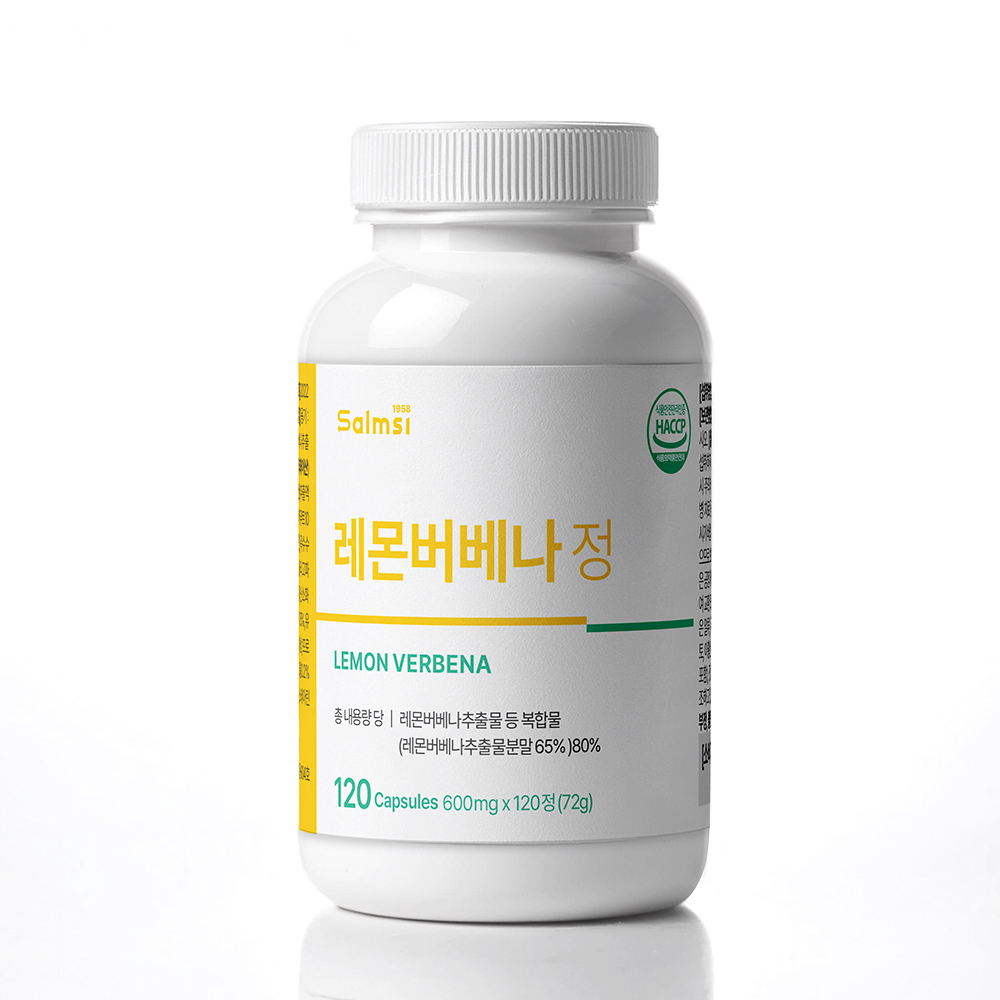 살므시 레몬버베나 정 600mg x 120정 - 상품 이미지