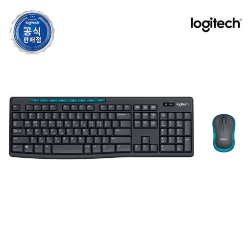[로지텍] MK275 무선키보드 합본 로지텍코리아 정품(키스킨포함)