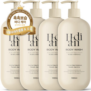 헤디안 촉촉한 바디워시 1L 3개 스위트자스민향 보습 바디 샤워 젤 클렌... 솔직 후기 | 피부 타입별 분석 - 상품 이미지 3