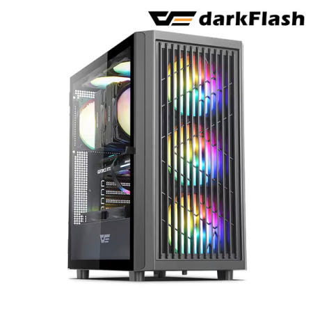 다크플래시 darkFlash DP360 MESH RGB 강화유리 (블랙)