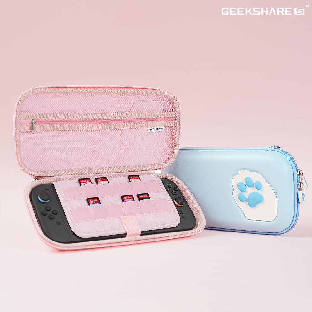 닌텐도 스위치2 케이스 긱쉐어 냥펀치 파우치 - 상세 이미지 5