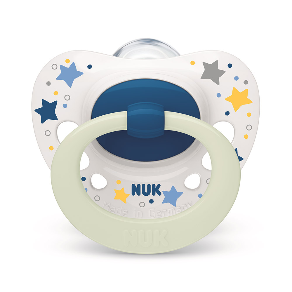 누크 시그니처 야광 쪽쪽이 2개입 S3 (18-36개월), 레드