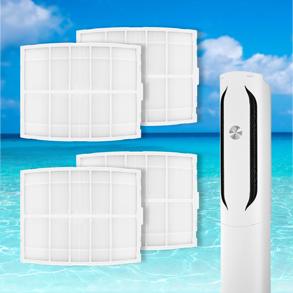 [호환] LG 엘지 에어컨 필터포유 휘센 위너 칸 신형 플러스필터 스탠드형 기본세트 3EA