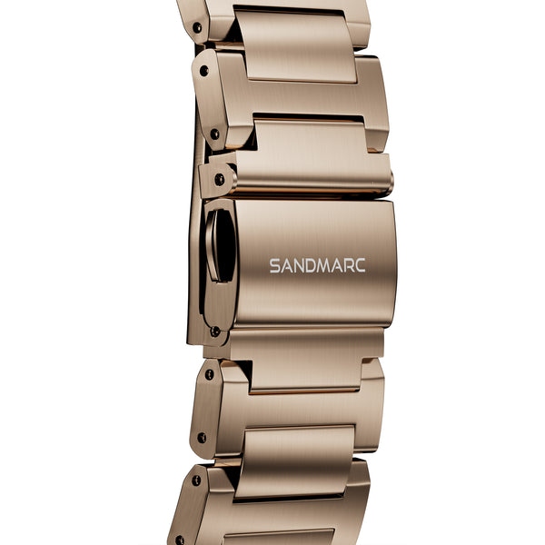 SANDMARC 샌드마크 티타늄 그레이드2 에디션 - 애플워치10 11 42mm 45 46 골드 - 상세 이미지 4