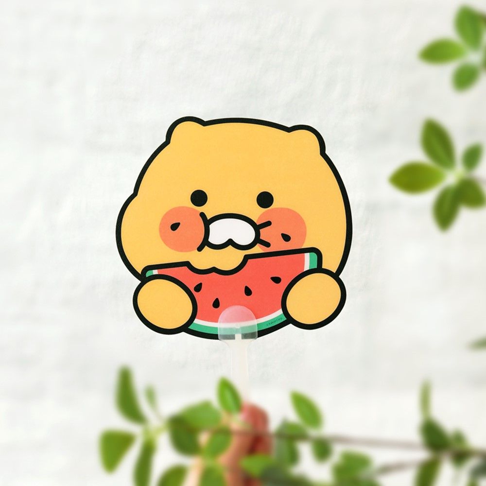 어피치 부채 PP 휴대용 행사 선물 카카오 - 상세 이미지 5
