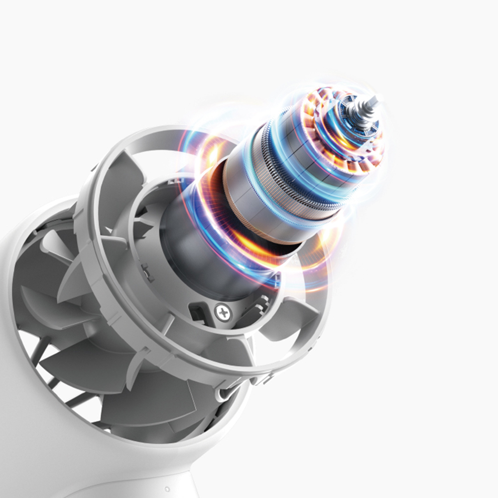 [아마존1위] 지수라이프 이유식 손 미니 무선 휴대용 선풍기 손풍기 Life10S 아이스 화이트