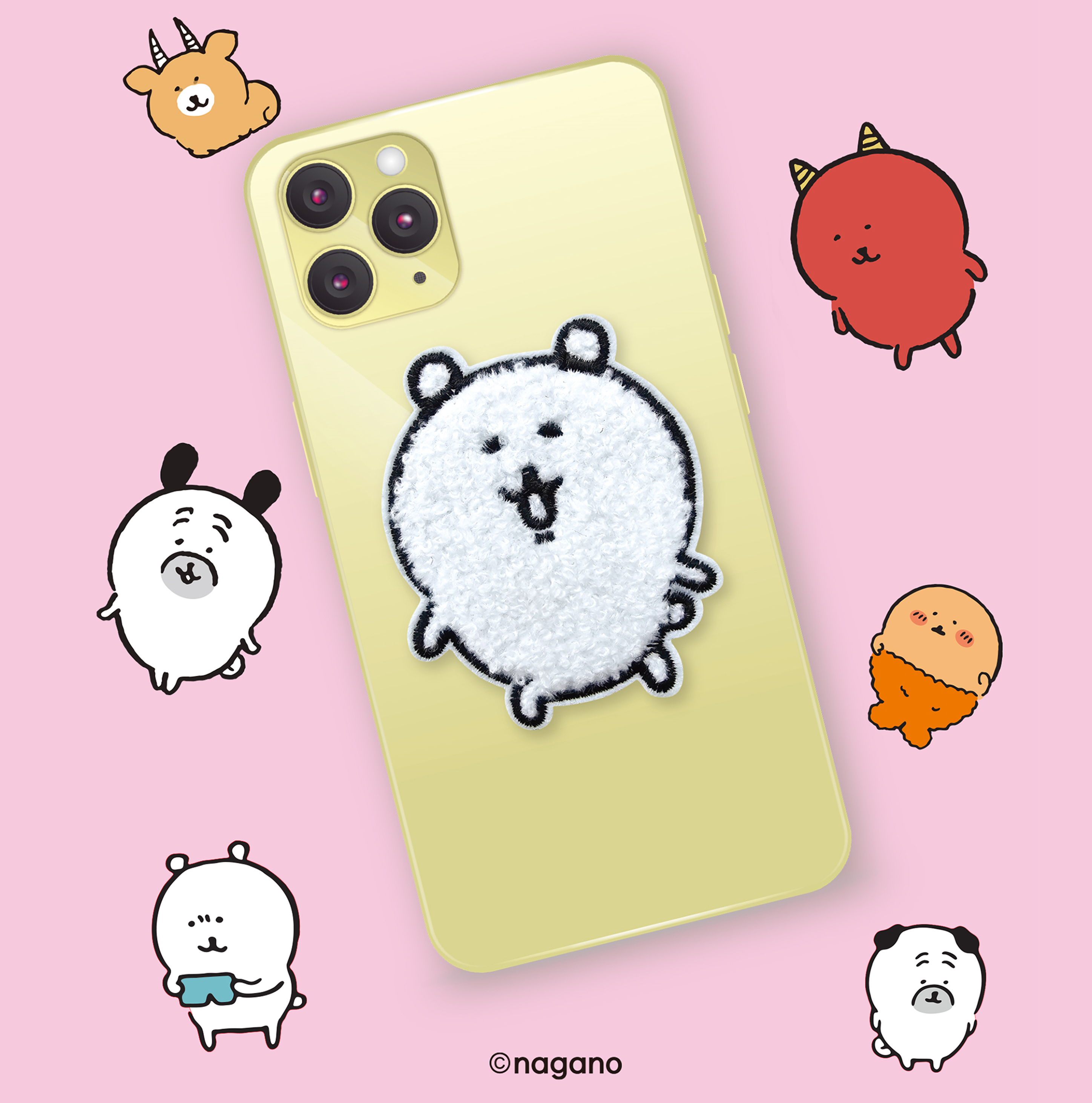 담곰이 티코시 스마트톡 랜덤 농담곰 그립 톡홀더 자수 고로케 퍼그 굿즈 - 상세 이미지 2