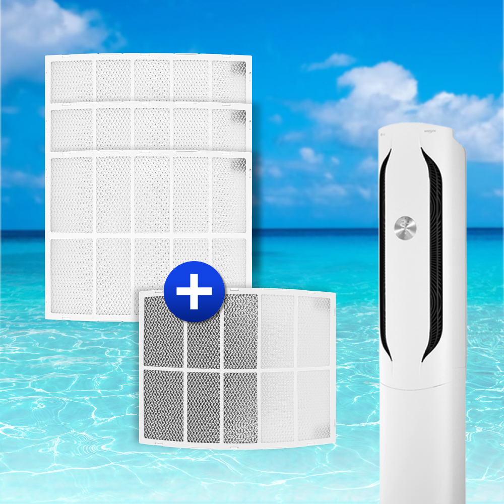 [호환] LG 엘지 에어컨 필터포유 휘센 위너 칸 신형 플러스필터 스탠드형 기본세트 3EA